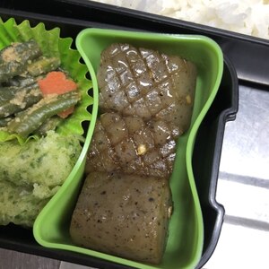 作り置きおかず♪こんにゃくのピリ辛照り焼き